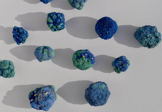 Azurite nodule