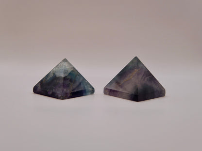 Pyramide Fluorite multicolore