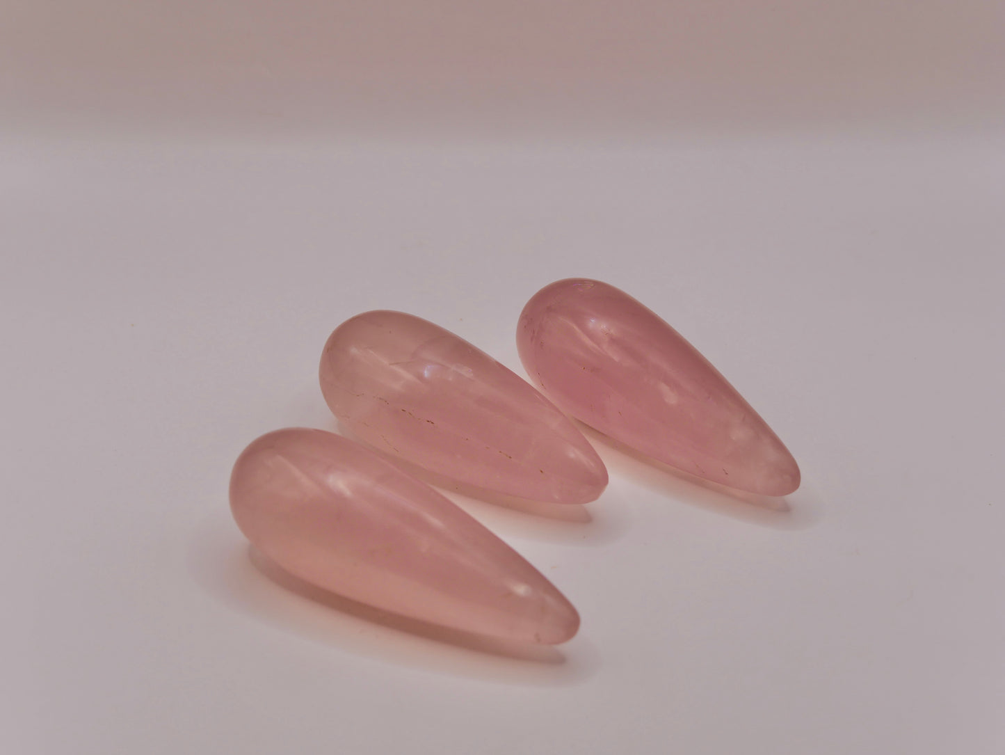 Quartz rose bâton de massage