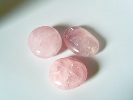 Quartz rose galet